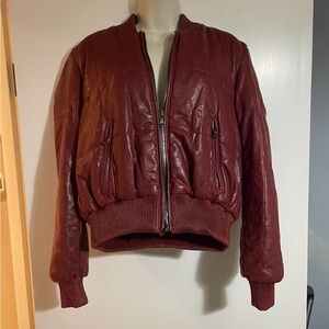 Veronica Beard Malin Leather Jacket